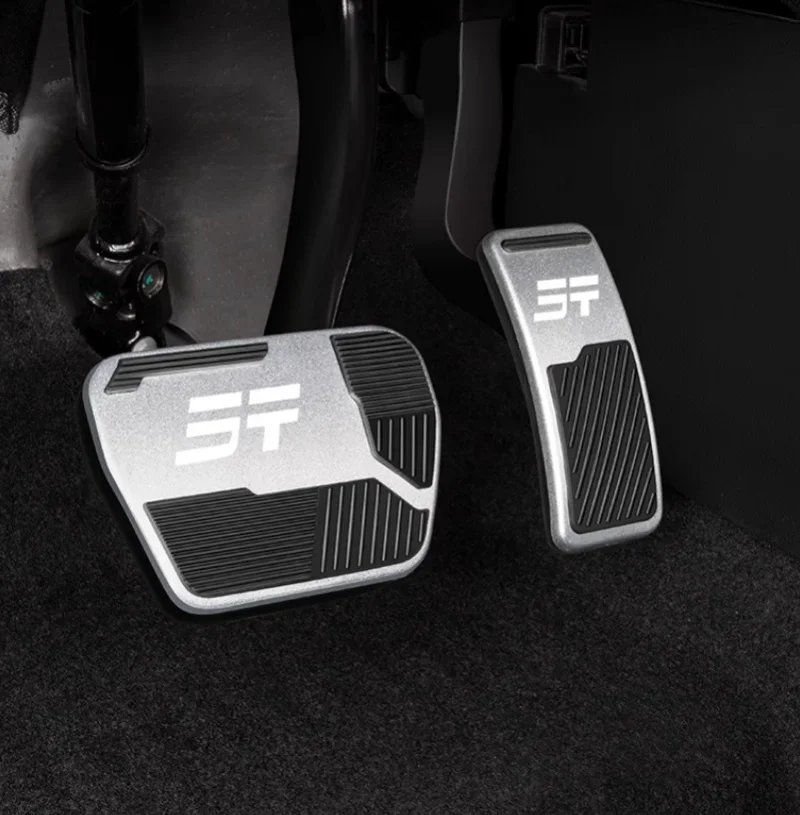 Anti-Slip Aluminum Alloy Pedal Cover for Jetour Traveller T2 2023-2025