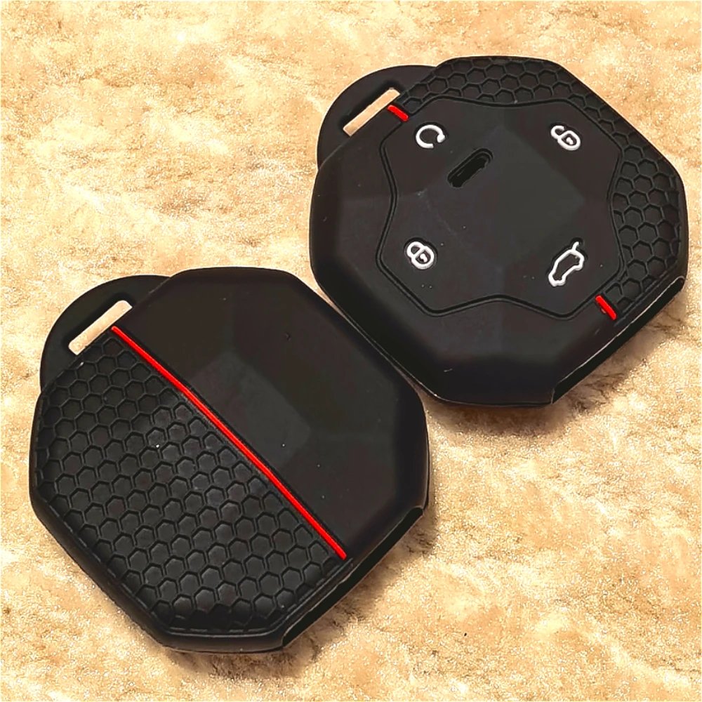 Car Key Case Silicone Cover for Chery Jetour To Genesis Traveller T2 X90 X70 X95 DASHING X-1 Plus DTC L9 Car Key Shell Keychain