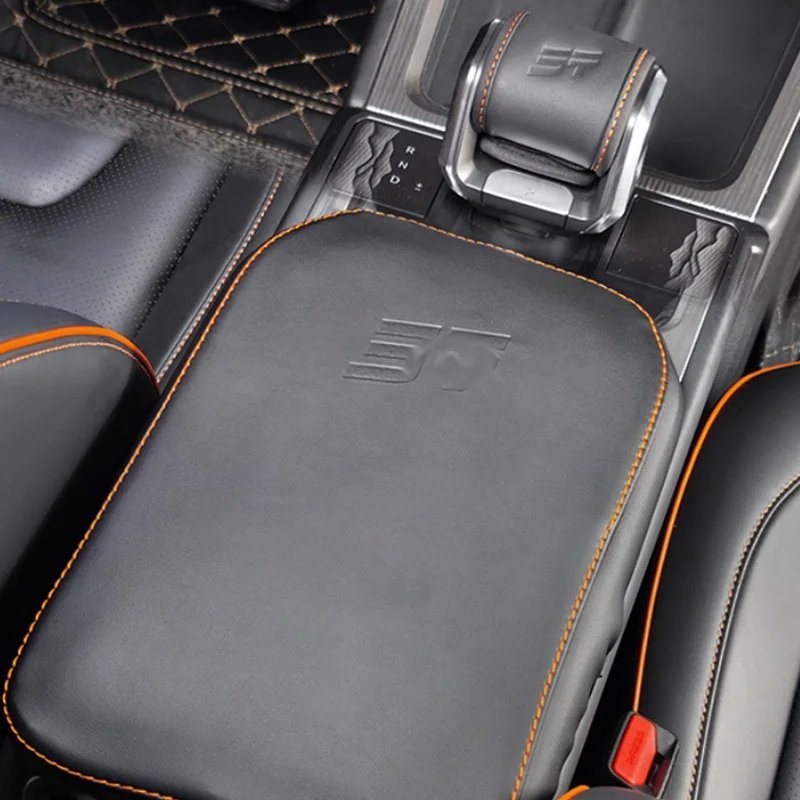 Chery Jetour T1 Leather Armrest Console Pad - Stylish Accessory