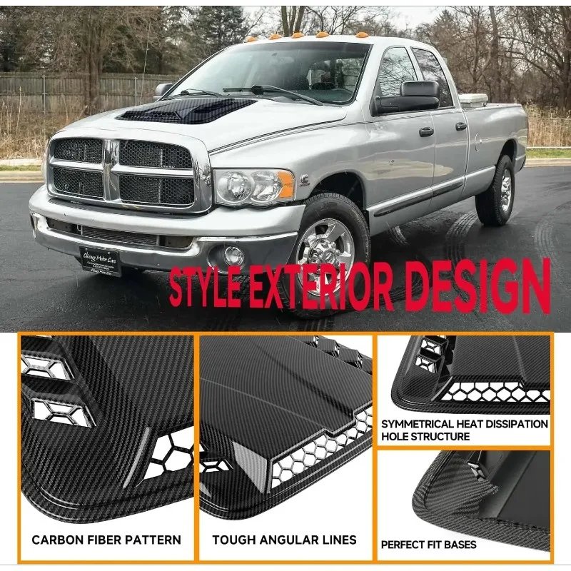 Chery JETOUR Traveller T2 Black Bonnet Hood Vent Cover