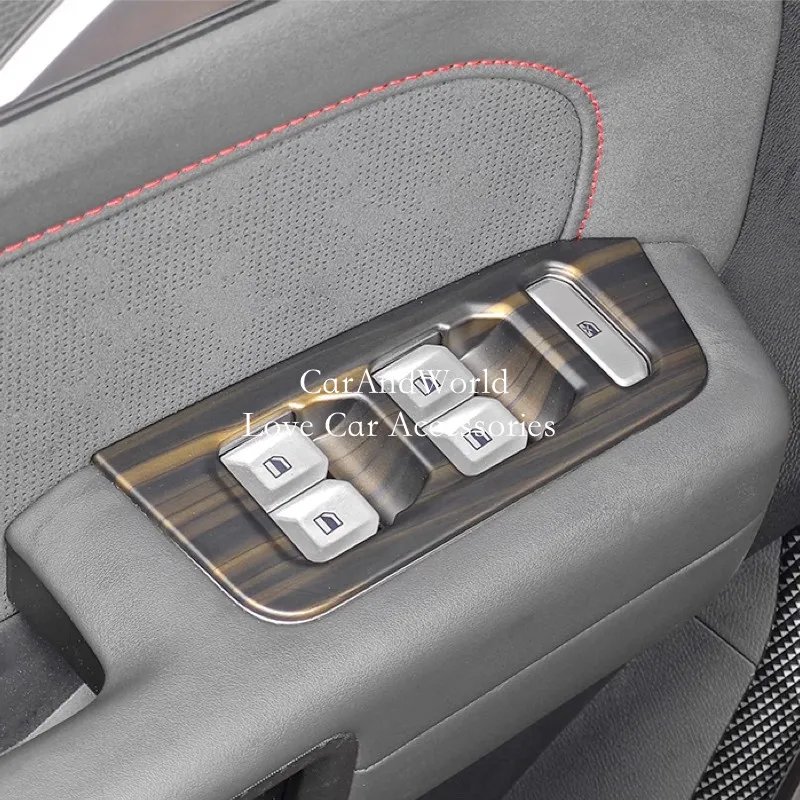 Chrome Interior Switch Frame Cover for Jetour T2 2023-2025