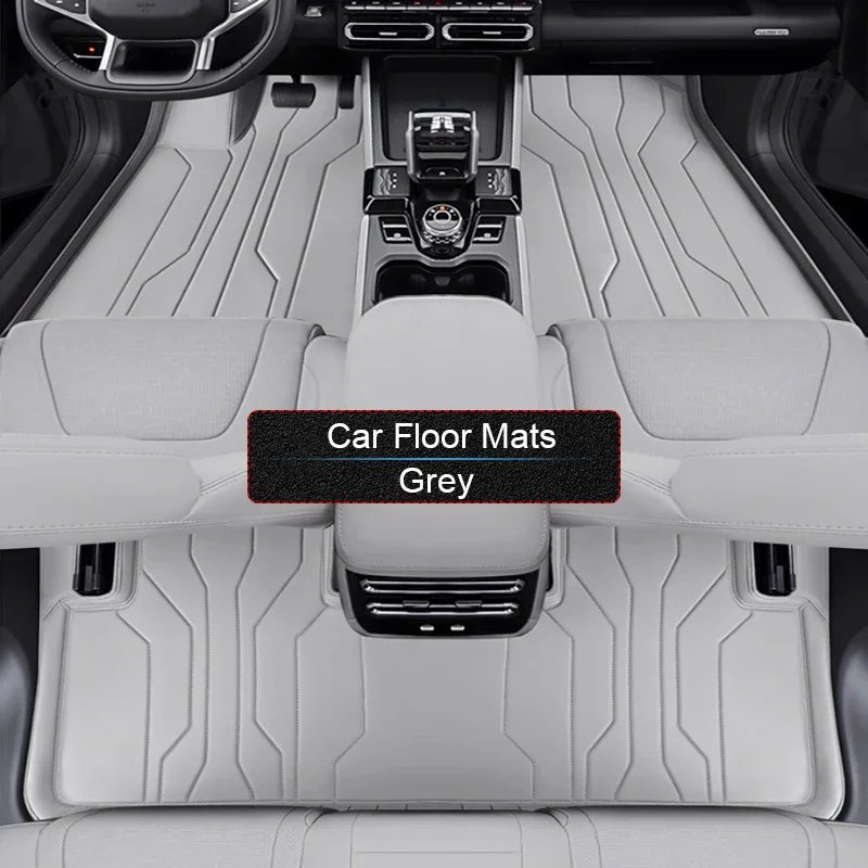 Custom Nappa Leather Anti-Slip Car Foot Protect Mat Auto Luxury Waterproof Floor Pad Accessory For JETOUR T1 2025-Present