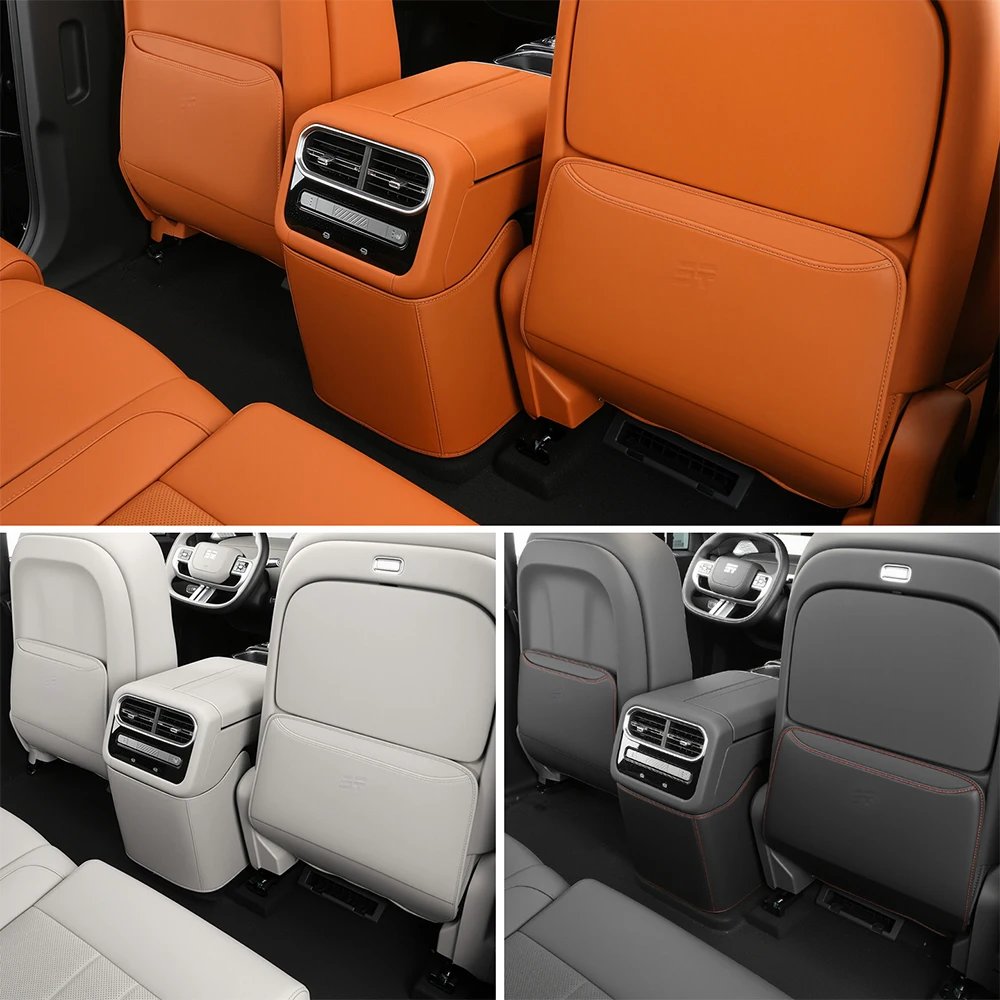 Jetour G700 Rear Seat Armrest Anti-Kick Pads - Interior Protection