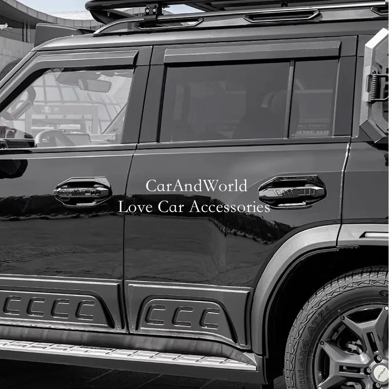 Jetour T2 Traveller 2023-2025 Carbon Fiber Door Handle Covers