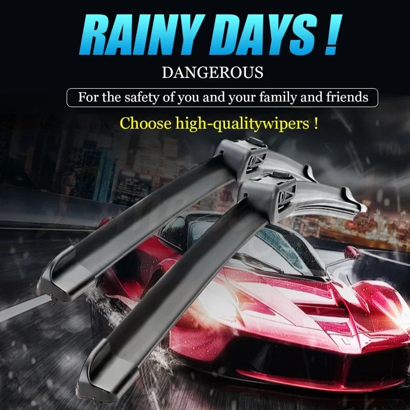 Jetour X70 X70s Wiper Blade Set - Front & Rear 24"/19"/10