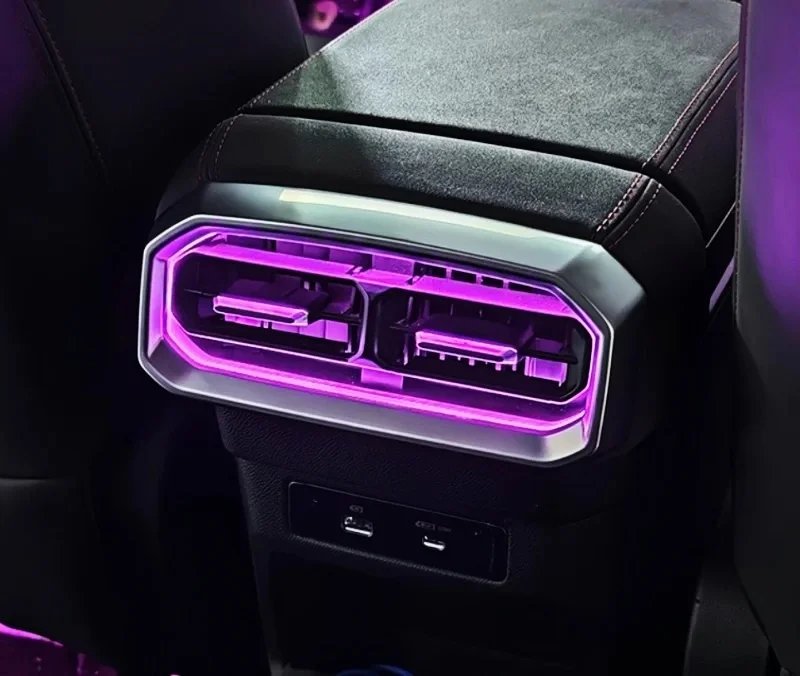 Luminous Turbine Air Outlet Lights for Jetour Traveler T2