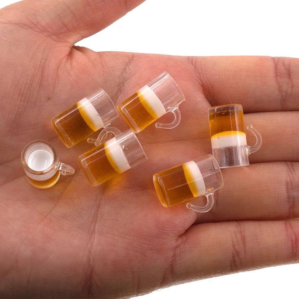 Mini Beer Mug Accessories for 1/10 RC Rock Crawlers - 2 Pcs