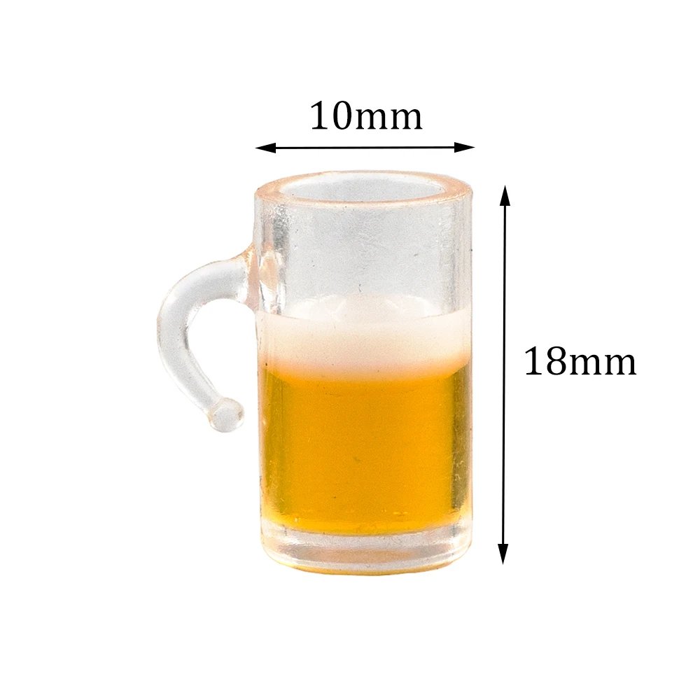 Mini Beer Mug Accessories for 1/10 RC Rock Crawlers - 2 Pcs