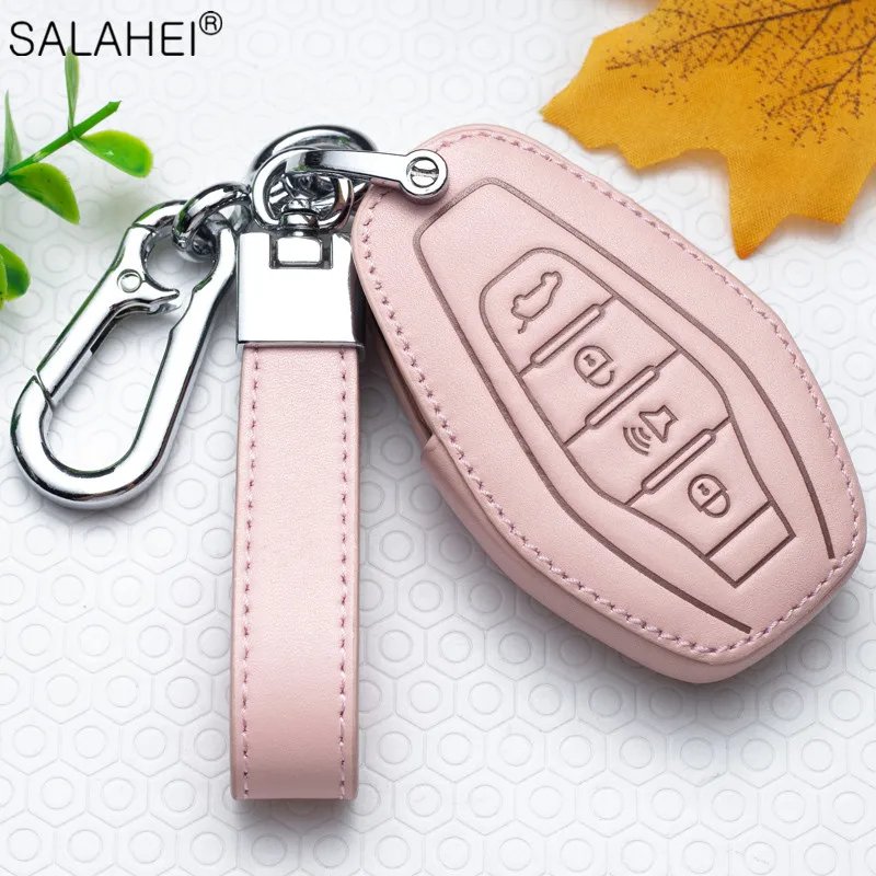 Premium Leather Key Case for Chery Jetour X70/X90/X95 2023-2024
