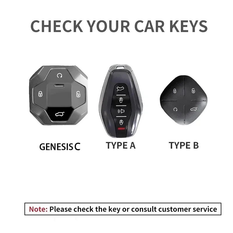 Premium Suede Key Case for Chery Jetour & Dashing Models 2022-2023