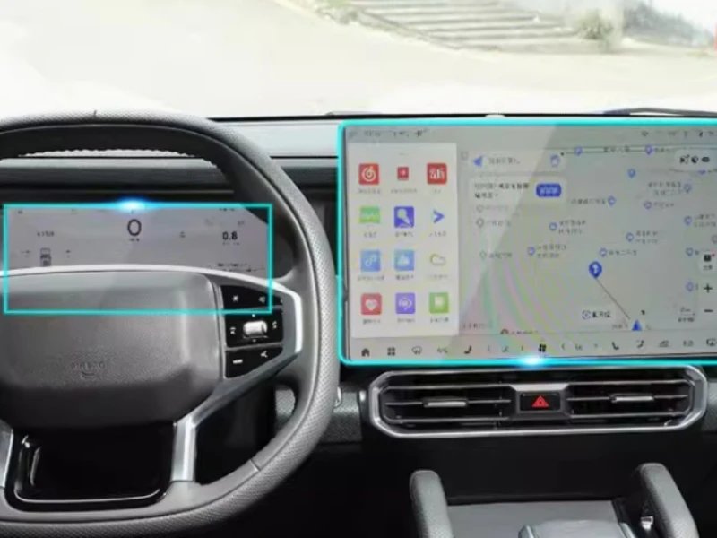 Protective Screen Film for JETOUR Traveler T2 GPS Dashboard