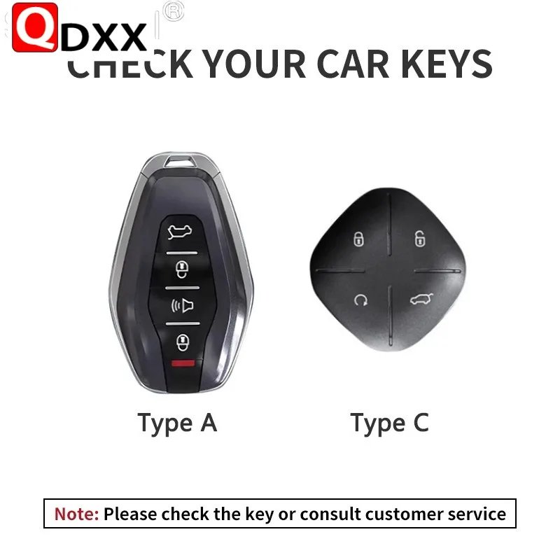 Sheepskin Car Key Case Cover for JETOUR & Chery Models 2022-2023