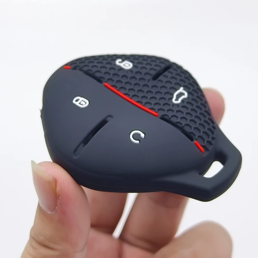 Silicone Car Key Cover for Chery Jetour Dashing L6 - 2 Pack