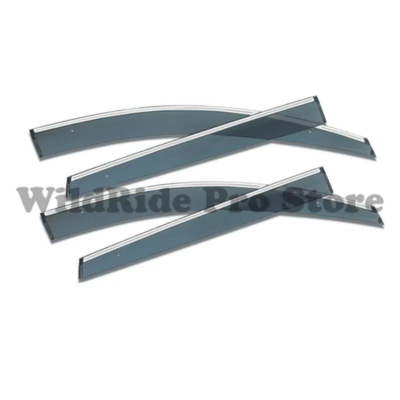 Stainless Steel Rain Visor Set for JETOUR X70 X90 Windows