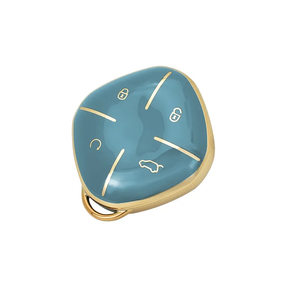 TPU Full Cover Car Key Case for Chery Dashing X-1 Plus 2022-2023