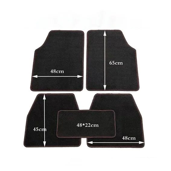 Universal Car Floor Mats ForHonda Jazz Jeep Grand Cherokee WK2 WJ Patriot Renegad Jetour X70 Auto Accessories All models Velvet