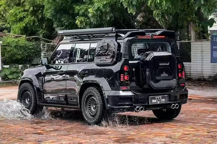 Upgrade Jetour Traveler T2 with LED Tail Lights - Defender Style