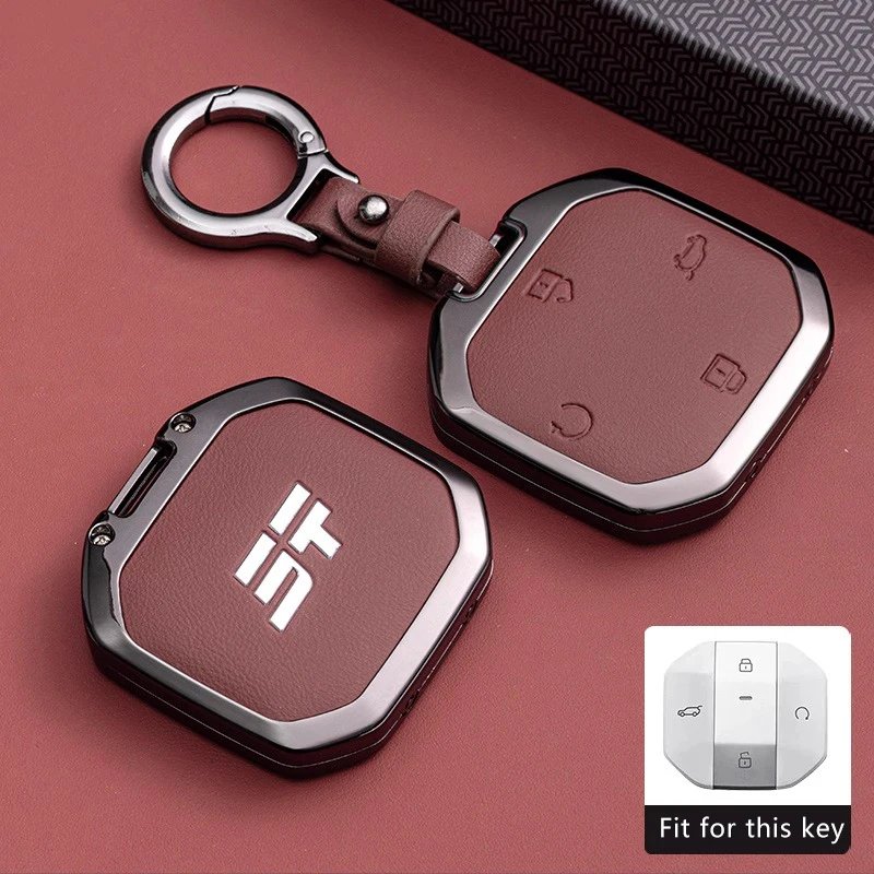 Zinc Alloy Key Cover for Jetour Traveller T1/T2 2025-2026
