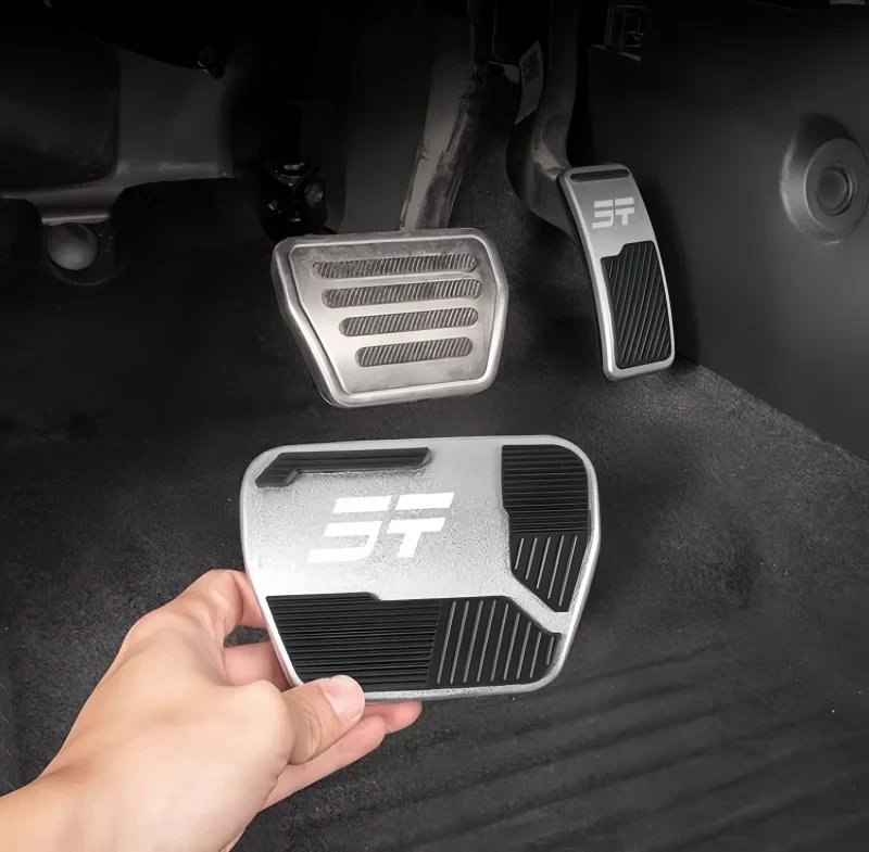 Aluminum Alloy Anti-Skid Pedals for Jetour Traveler T2 2023-2025