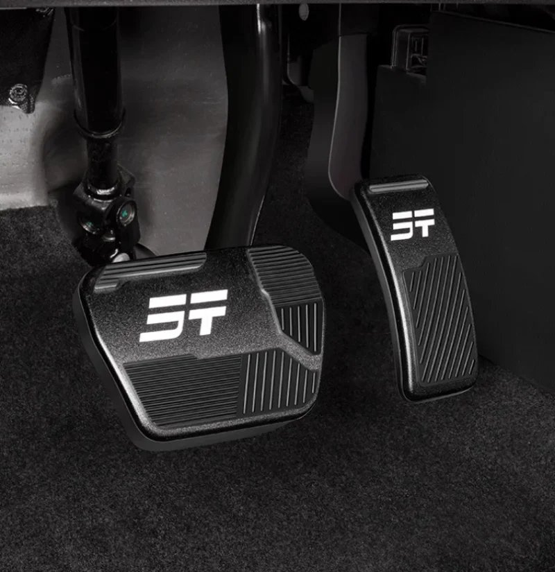 Aluminum Alloy Anti-Slip Throttle Brake Pedal Cover for Jetour T2