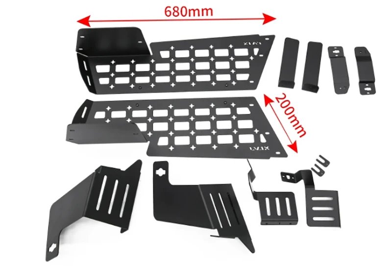 Aluminum Alloy Storage Frames for Jetour Shanhai T1 2024-2025