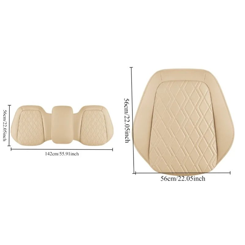 Breathable PU Leather Car Seat Covers for Mini Cooper & More
