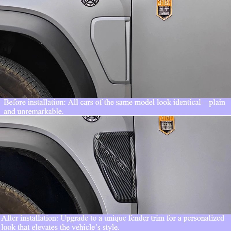 Chery Jetour Traveler T2 Car Decorative Side Wing Cover