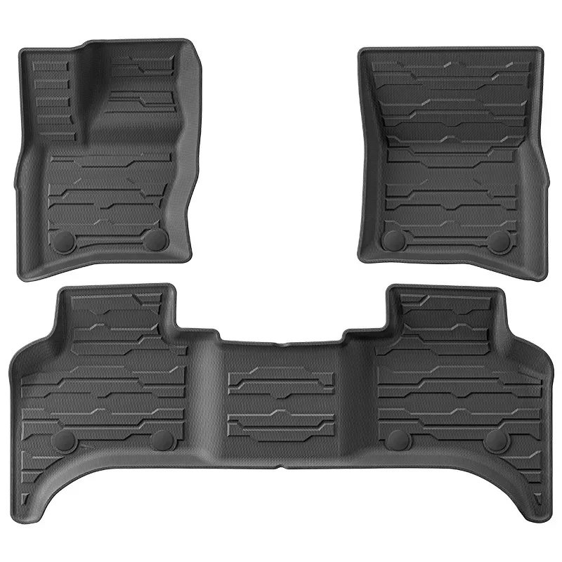 Custom Factory Wholesale Car Floor Mat for Land Rover Defender 110 2020-2024 Custom TPE 3D Car Mats Waterproof Non-slip Carpet