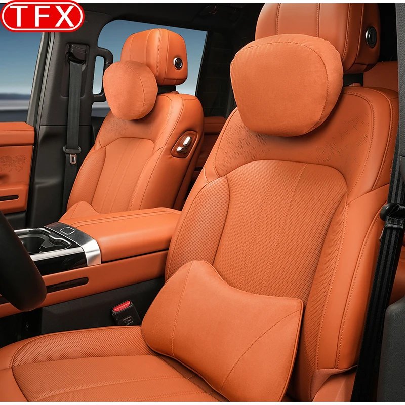 For Jetour G700 2025 2026 Car Styling Head Pillow Headrest Lumbar Support Neck Protection Lumbar Protection Cushion Accessories