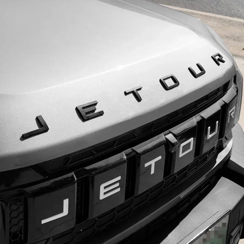 For Jetour Traveler Front Cover Letter Rear Spare Tire Car Label Sticker Modified Shanhai T2 Accessories Daquan Supplies