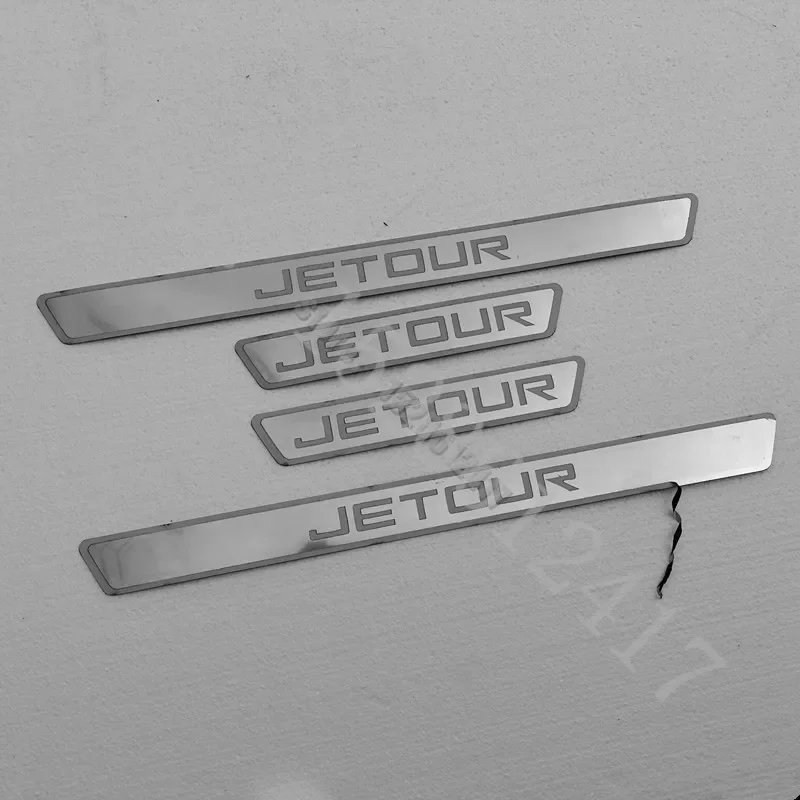 for JETOUR X70/X70S /X70M/X70 PLUS/X90/X95 Scuff Plate/Door Sill Door Sill Scuff Plate Welcome Pedal Auto Accessories