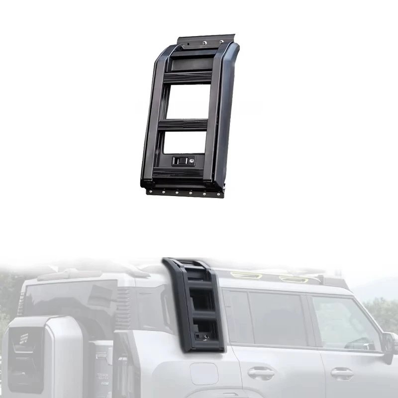 Hot Sale Car Exterior Modification Upgrade Parts Aluminum Folding Side Ladder Accessories for Jetour T2 Traveller Accessories