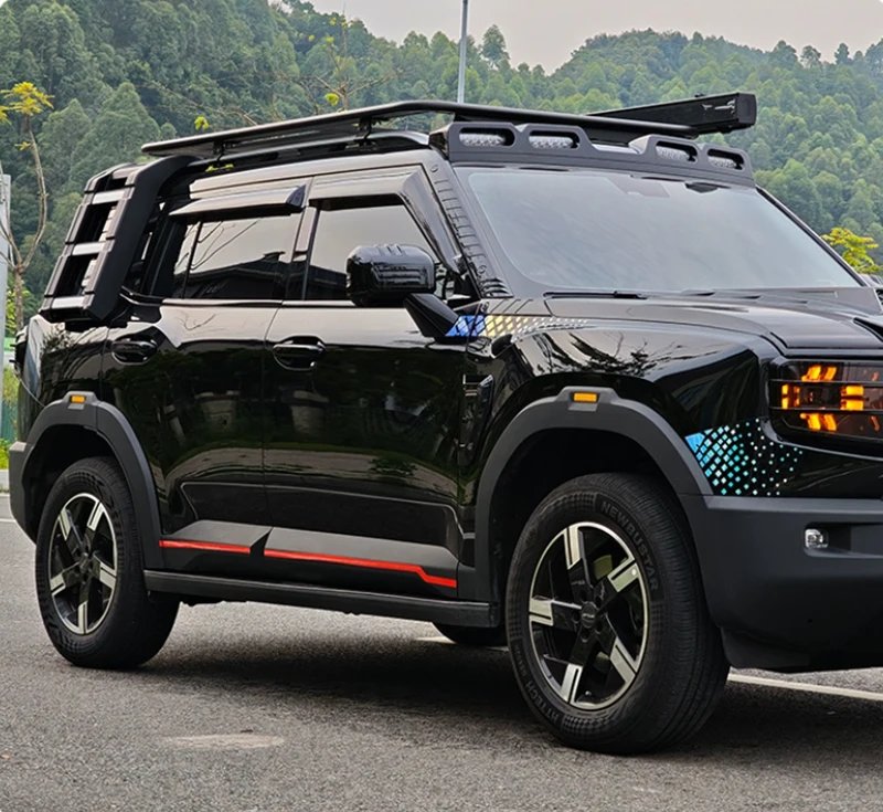 Jetour Shanhai T1 2024-2025 Car Body Decal Side Skirt Sticker