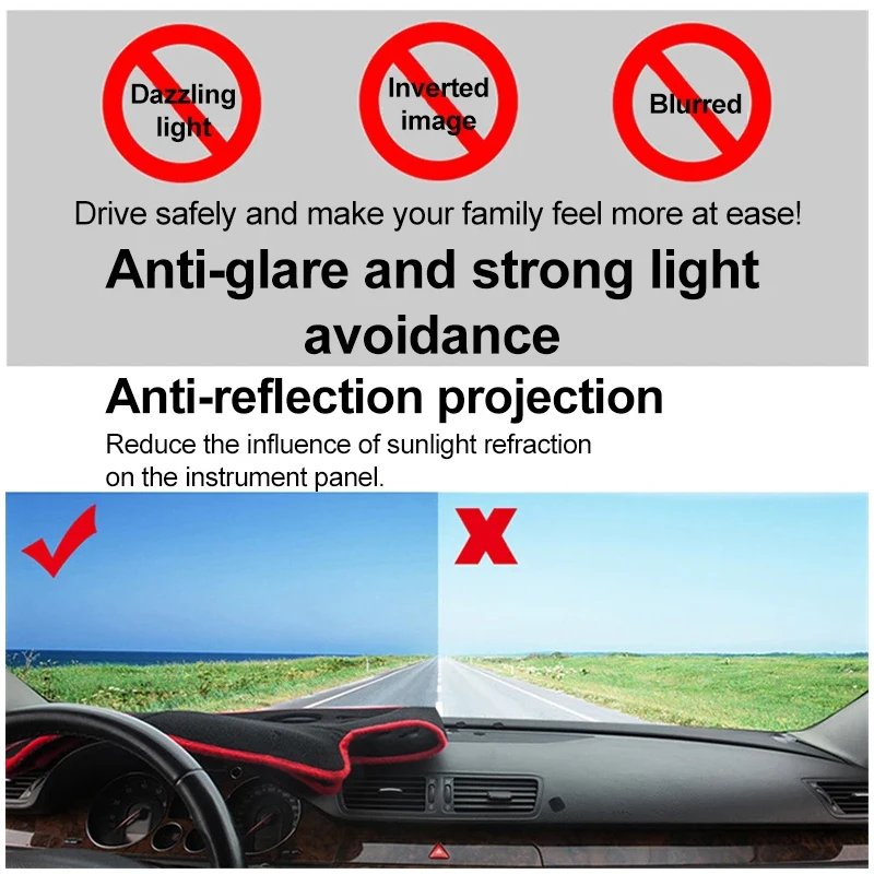 Jetour T2 2023-2025 Dashboard Cover - Anti-Slip Sun Protection Mat