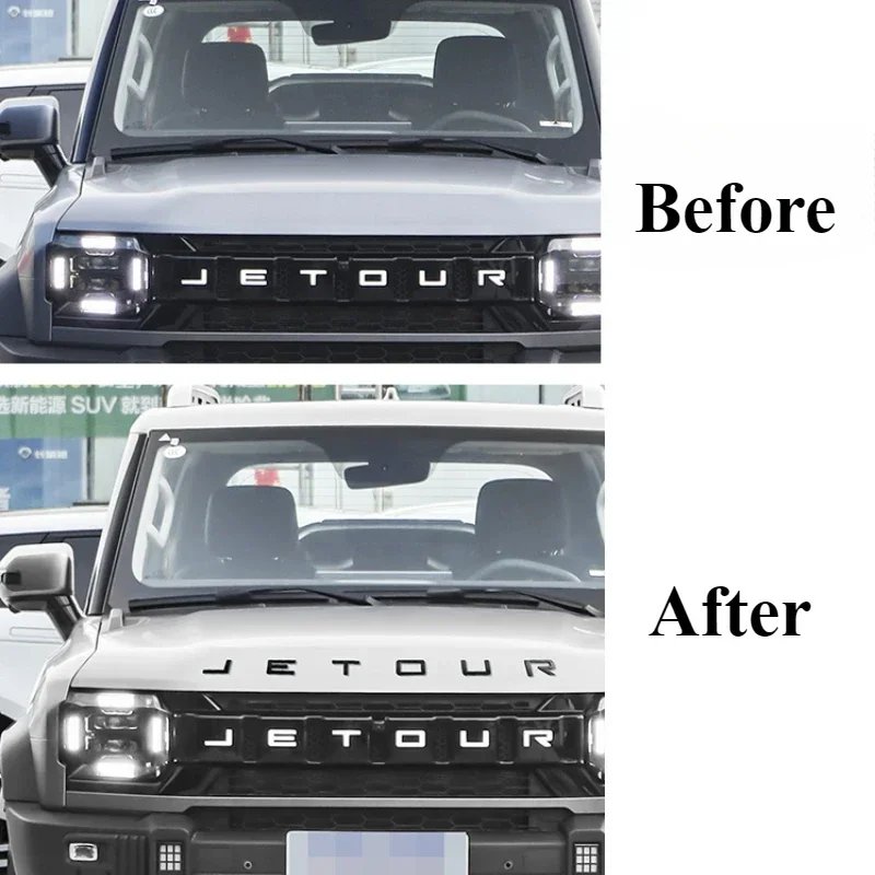 Jetour Traveler Spare Tire Sticker - Front Cover Accessory