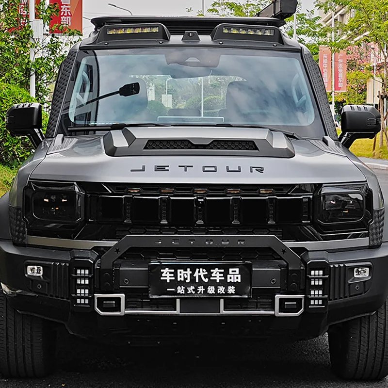 Jetour Traveler T2 Front Hood Letter Mark Car Logo Sticker