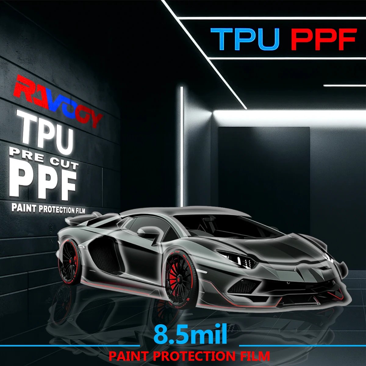 Jetour X90 Plus 2024-2025 Precut Glossy Matte Black PPF Kit