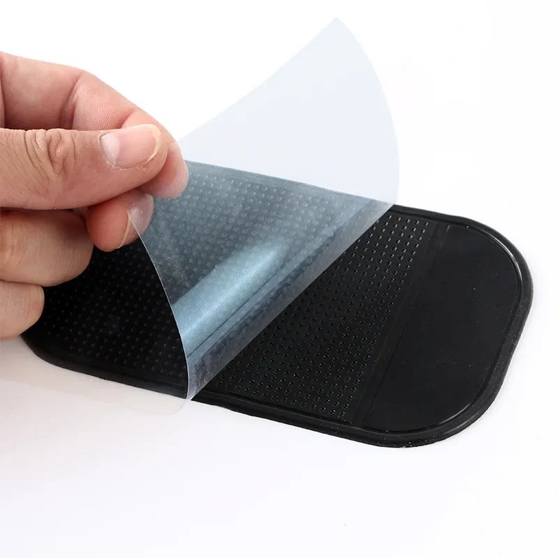 Non-Slip Silicone Car Dashboard Mat Pads - 1 or 10 Pack
