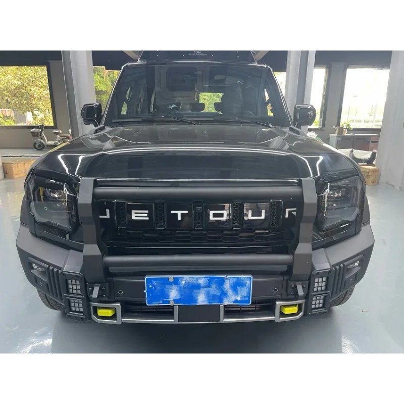 Off-Road Black Bull Bar for Jetour Traveller T2 Bumper