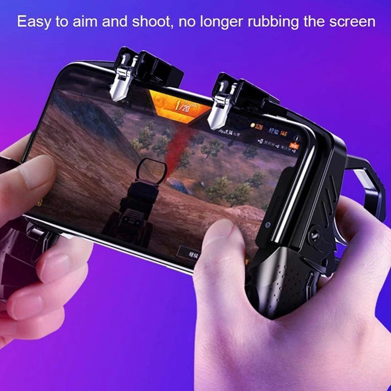 Trigger-Free Fire PUBG Mobile Game Controller for iPhone & Android