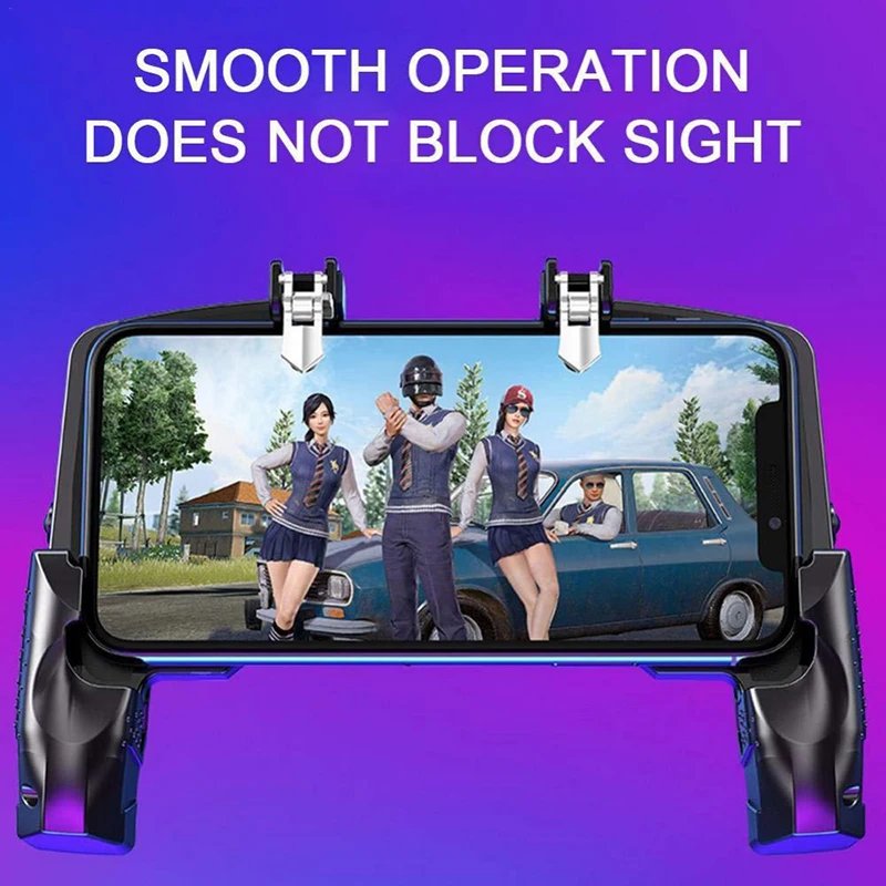 Trigger-Free Fire PUBG Mobile Game Controller for iPhone & Android