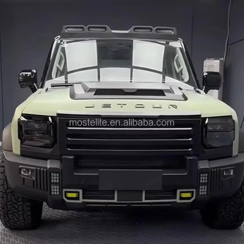 Black Knight Front Grille for Chery Jetour T2 - ABS Upgrade