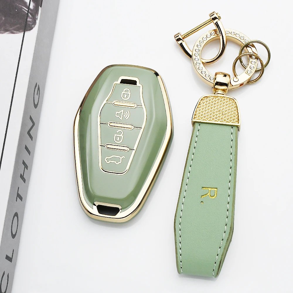 Chery JETOUR Car Key Case - Soft TPU Fob Bag Protector