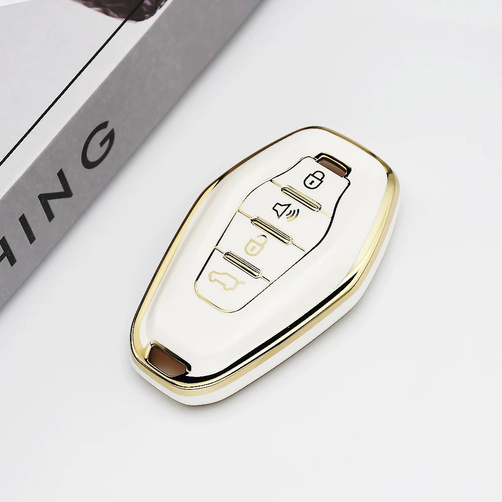 Chery JETOUR Car Key Case - Soft TPU Fob Bag Protector