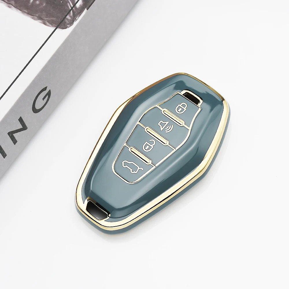 Chery JETOUR Car Key Case - Soft TPU Fob Bag Protector