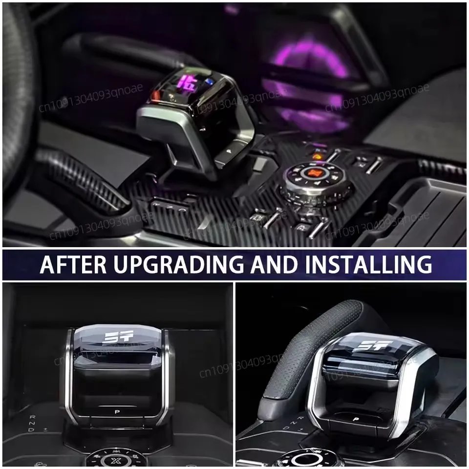 Chery Jetour T2 2023-2024 Crystal LED Gear Shift Knob