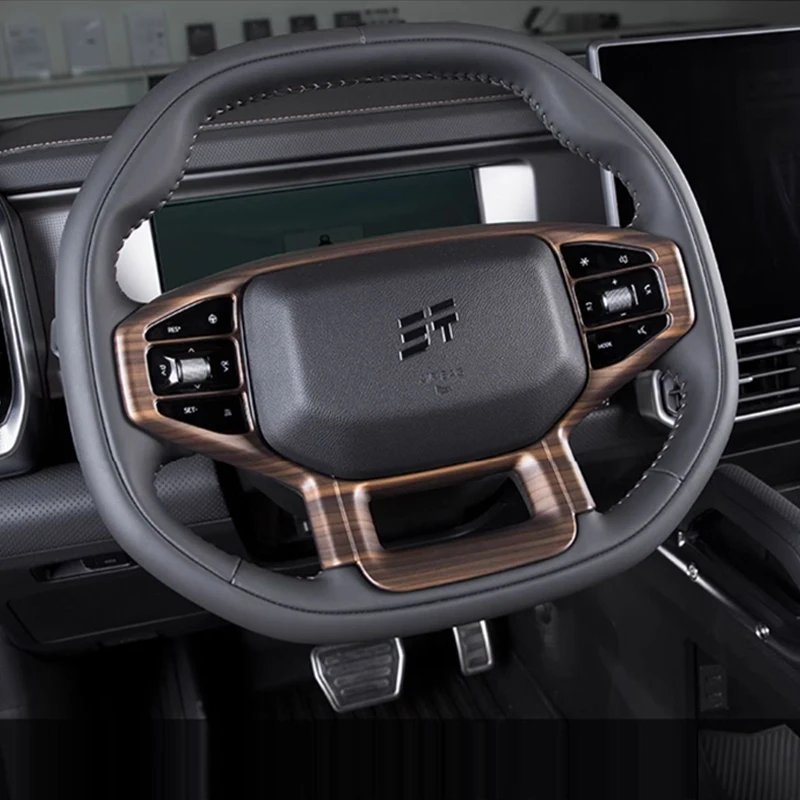 Chery Jetour T2 2023-2024 Wood Grain Gear Shift Cover