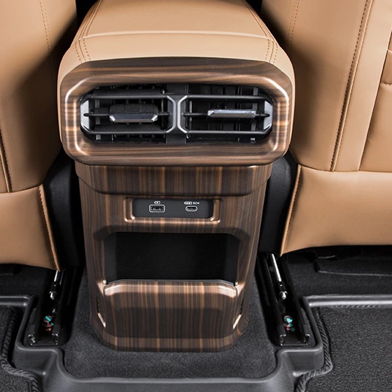 Chery Jetour T2 2023-2024 Wood Grain Gear Shift Cover