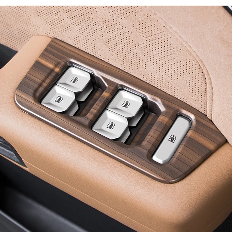 Chery Jetour T2 2023-2024 Wood Grain Gear Shift Cover