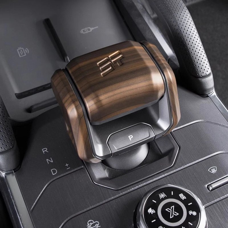 Chery Jetour T2 2023-2024 Wood Grain Gear Shift Cover